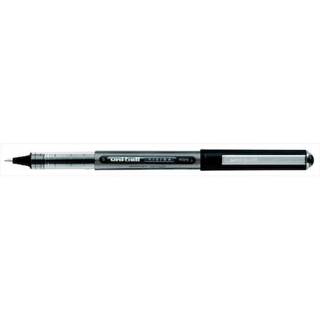 Uni-Ball Uni-ball 002824 Vision Acid-Free Waterproof Roller Ball Pen; 0.5 Mm. Micro Tip; Black 2824